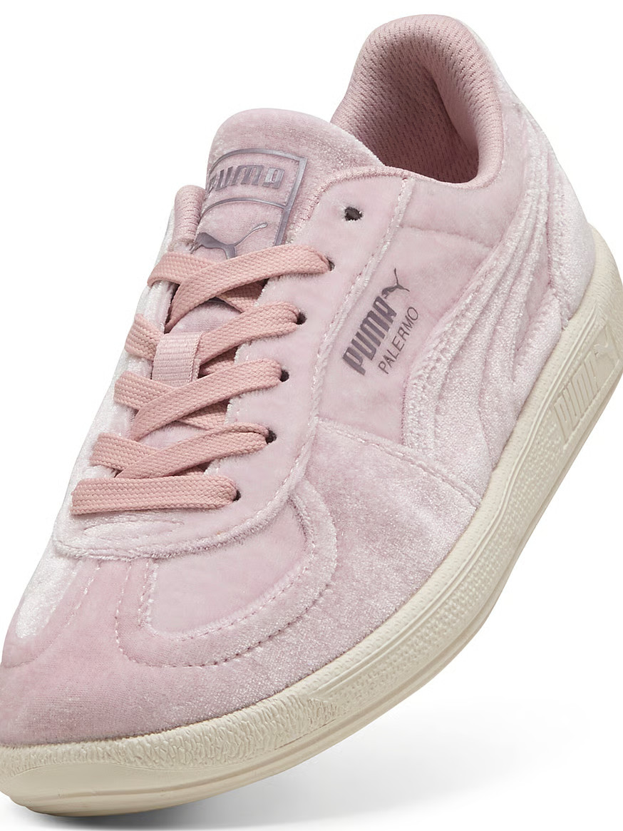 Buy Palermo Velvet Sneakers, Mauve Mist-Alpine Snow - Order Shoes online - PINK US | Victoria's Secret (US / CA )