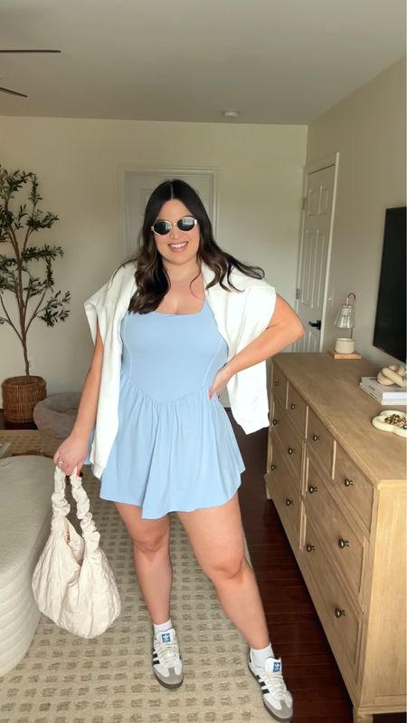 Midsize spring outfit! We were supposed to go to the farmers market this morning & this is what I was planning to wear but we may have overslept 😳🤣 however this active dress is fab & I HAD to share.

Dress - XL 
Sweatshirt - XXL (sized up for an oversized fit) 
Sneakers - 10 

Active dress, Amazon dress, Amazon fashion, casual outfit, casual dress, athletic dress 



#LTKStyleTip #LTKSeasonal #LTKMidsize
