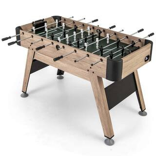 54 in. Foosball Table with 2 Balls and 26 Players 2 Bead Style Scorers for Game Rooms | The Home Depot