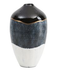 17in Metal Avalon Vase | TJ Maxx