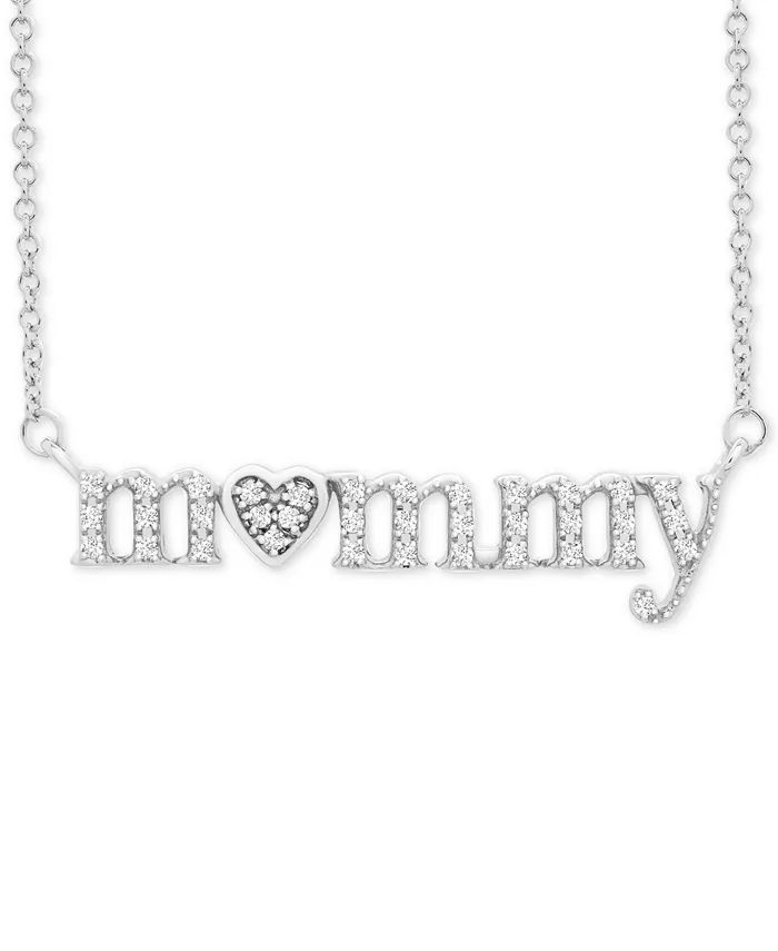 Macy's Diamond Mommy Heart 20 | Macy's