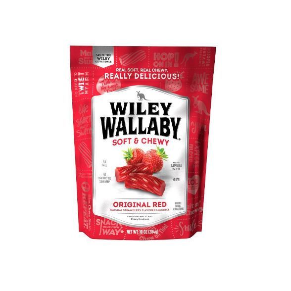 Wiley Wallaby Red Licorice - 10oz | Target