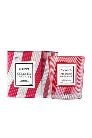 Voluspa Classic Candle in Crushed Candy Cane from Revolve.com | Revolve Clothing (Global)