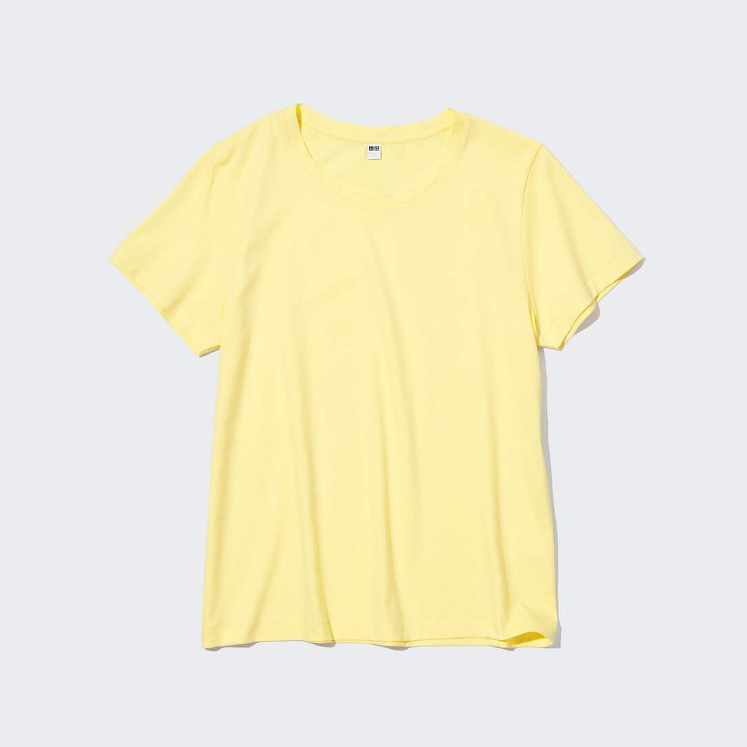 100% SUPIMA COTTON CREW NECK SHORT SLEEVED T-SHIRT | UNIQLO (UK)
