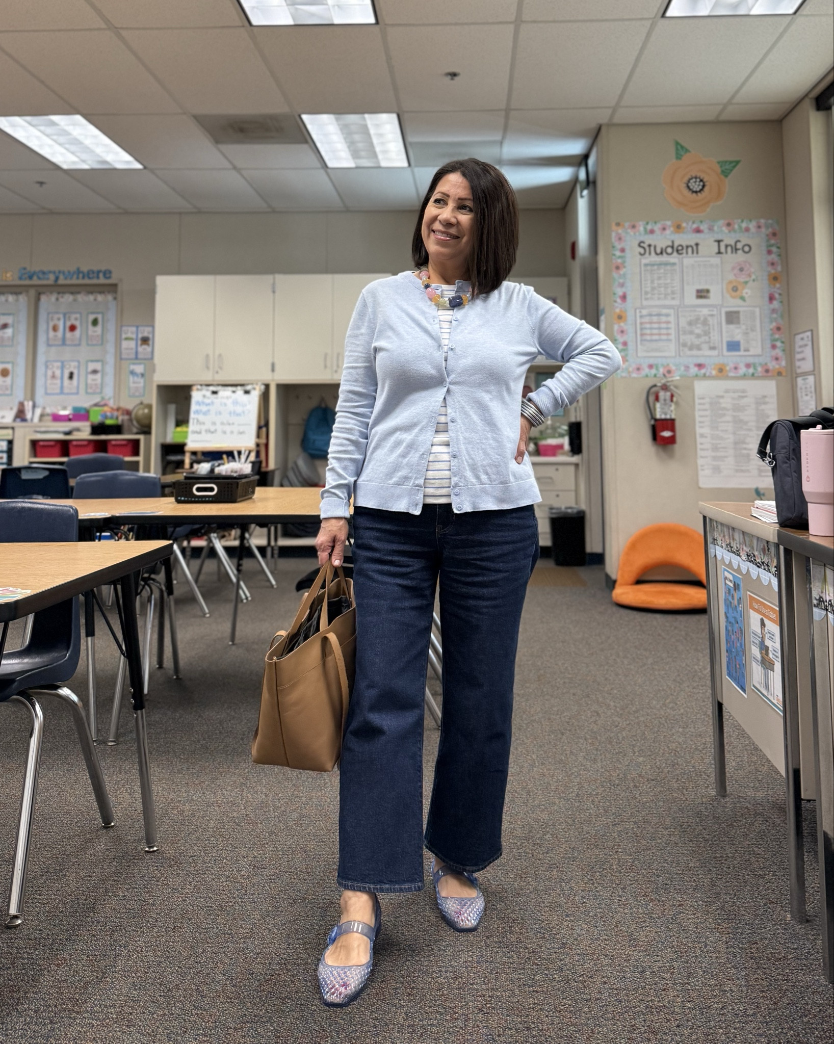 Teacher outfit of the day 🩵💙



another day, another blue outfit | spring outfits | teacher fashion | teacher outfit ideas | teacher workwear | teacher style 





#LTKWorkwear #LTKgrwm #LTKPetite