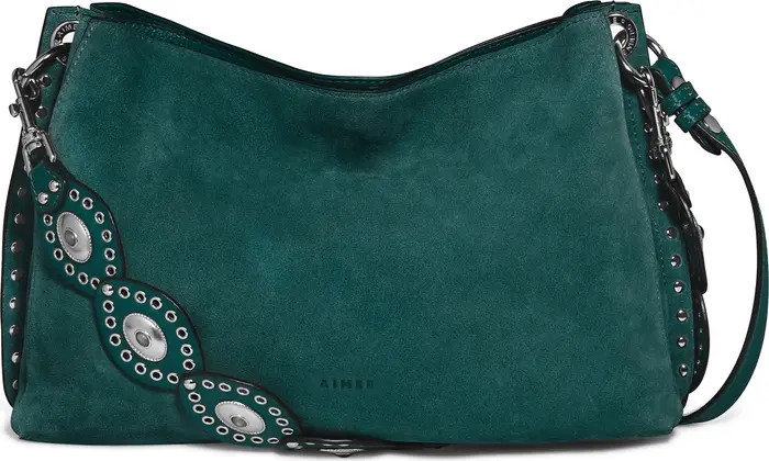 AIMEE Roma Suede Shoulder Bag | Nordstrom | Nordstrom