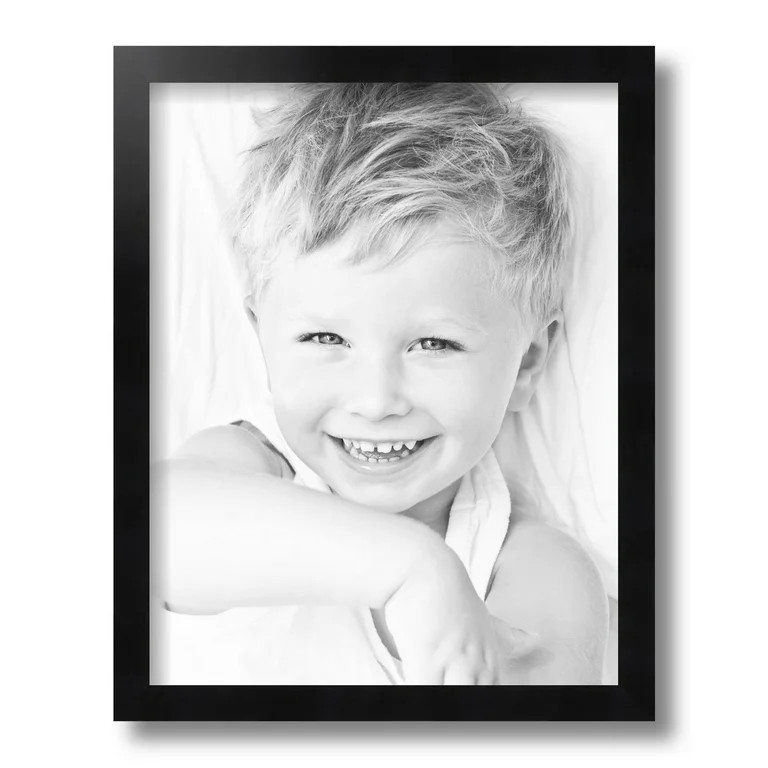 ArtToFrames 11x14 Inch Black Picture Frame, This Black Wood Poster Frame is Great for Your Art or... | Walmart (US)