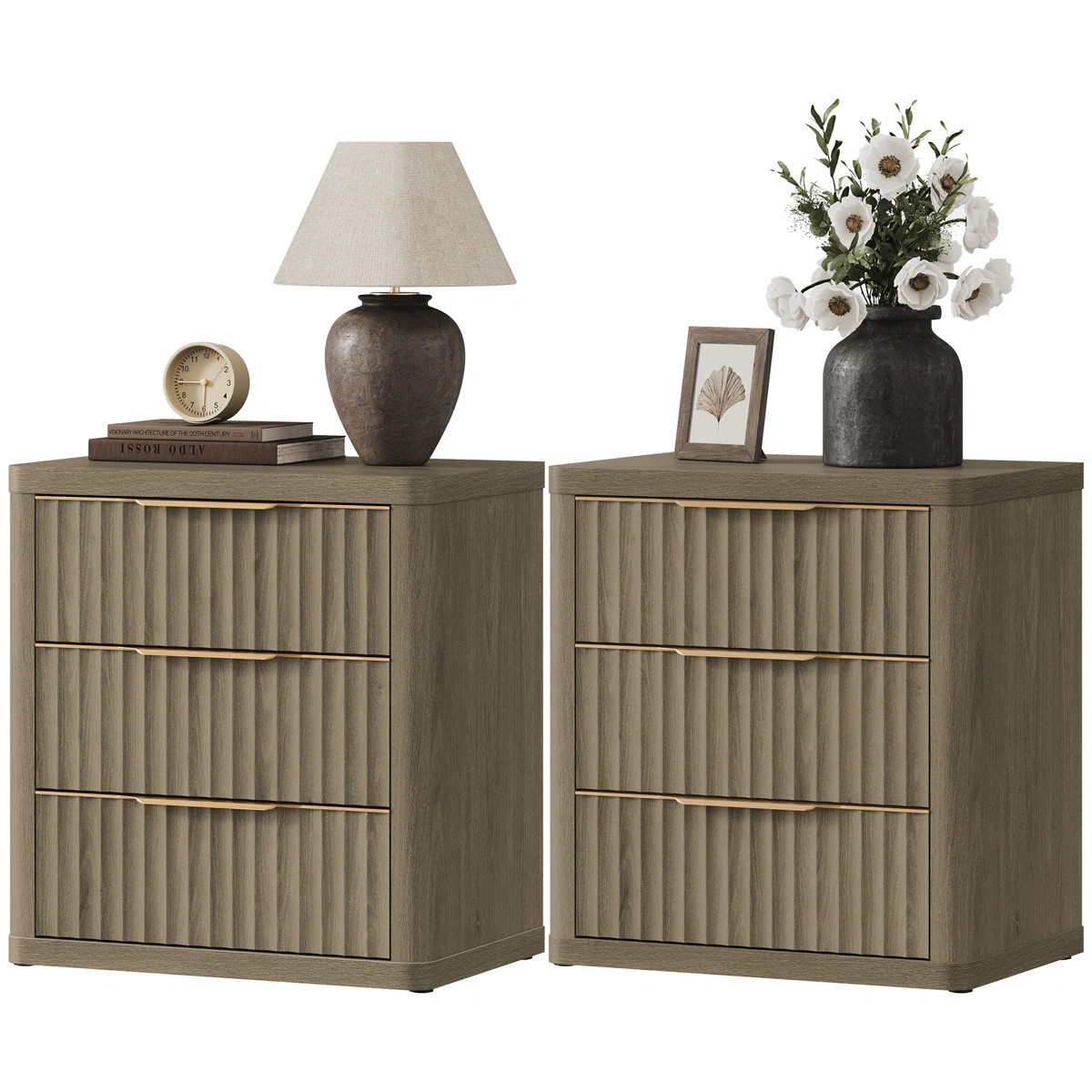 3-Drawer Nightstand | Wayfair North America