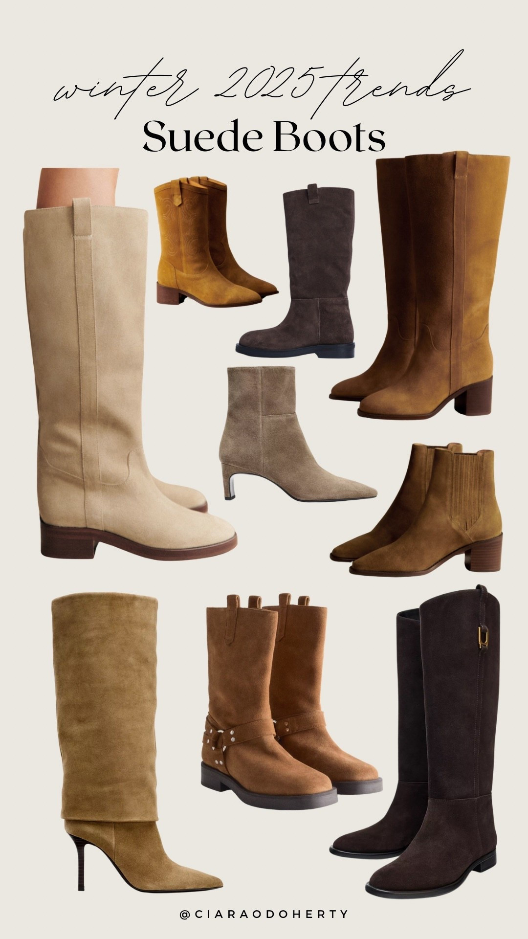 winter 2025 trends: suede boots
Zara, Sezane, & other stories, asos, suede boots

#LTKireland #LTKeurope #LTKwinter