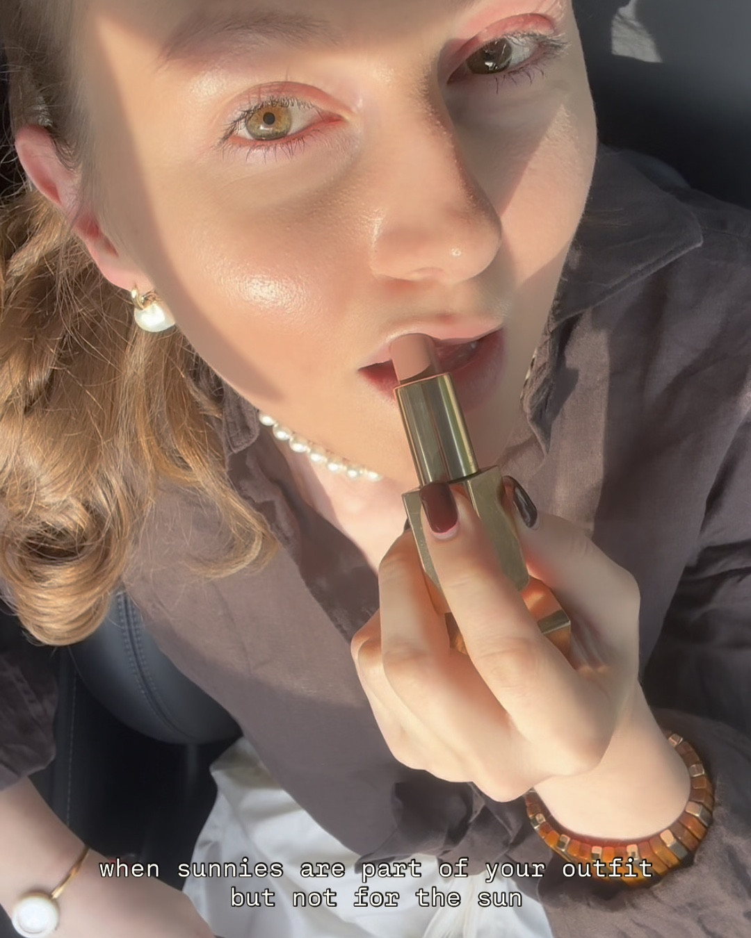 favourite selection of accessories to sparkle up any look: viral Chanel sunglasses, highlighter, pearl jewelry & nude lipstick. now off to the seaside!

#LTKBeauty #LTKSeasonal #LTKStyleTip
