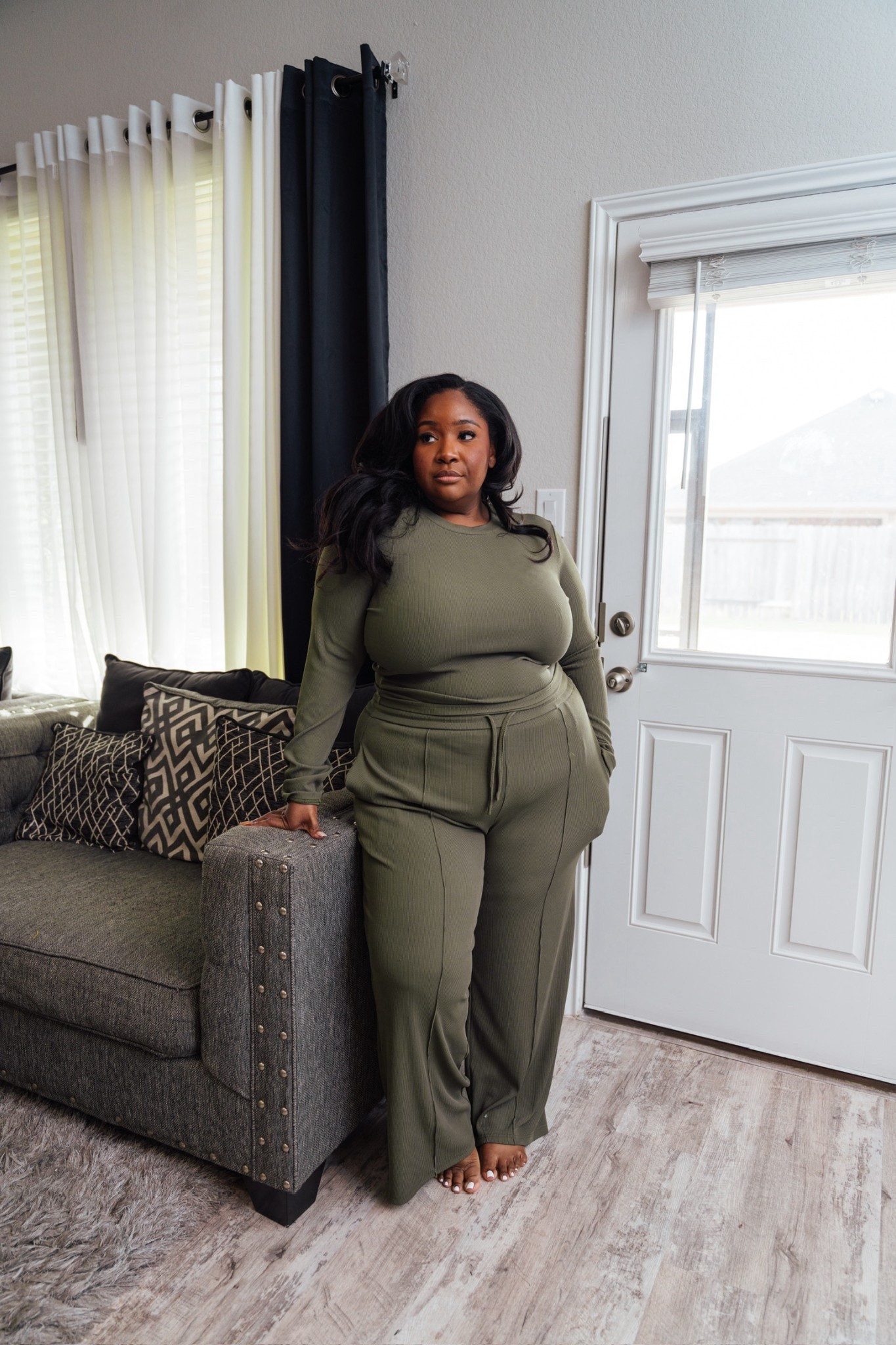 ✨ Obsessed with this plus size two-piece set! It’s available in 15+ colors, and I own more than one because it’s that good.
✨ Great for everyday errands or relaxing at home so you can look and feel good.
Sizing: 
I’m wearing a size XXL (20/22). Height: 5'6".

#LTKgrwm #LTKPlusSize #LTKootd