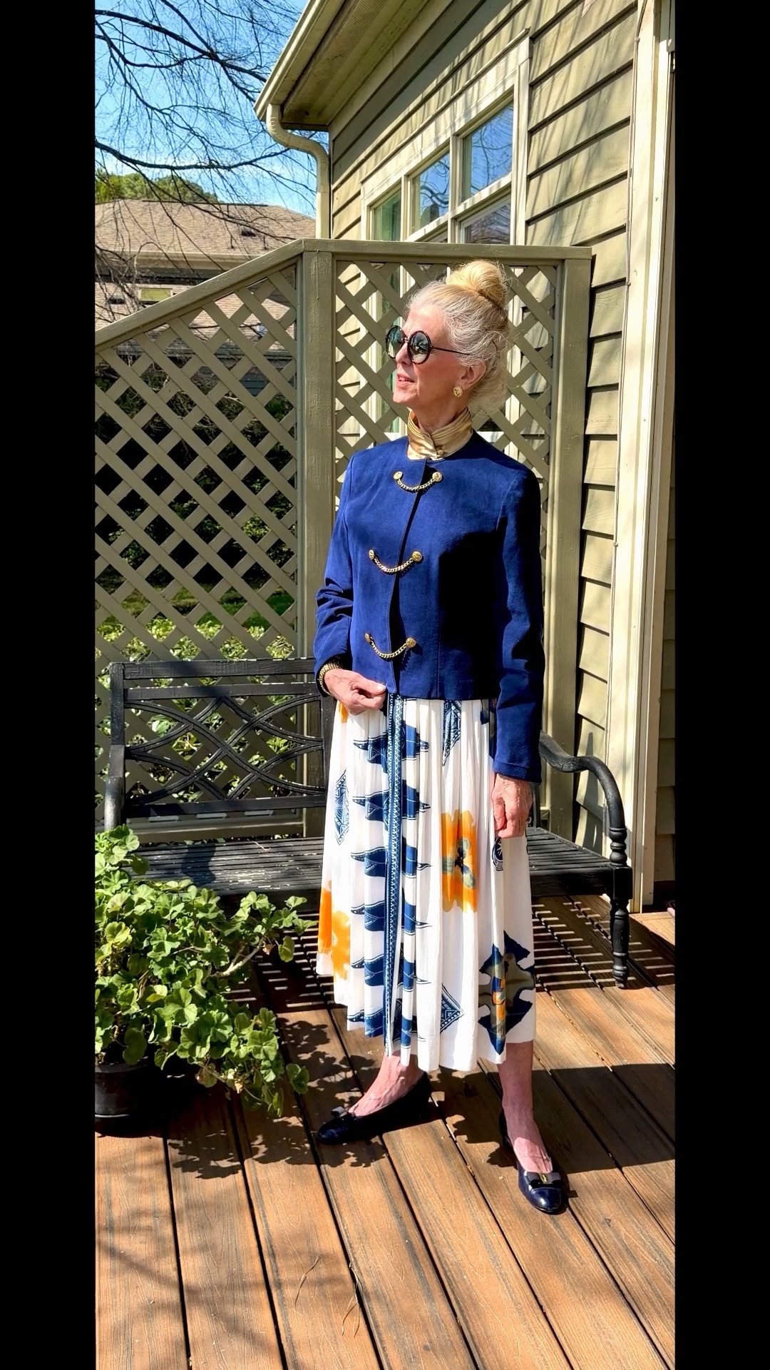 Trending Military jacket and soft flowing skirt make a great outfit

#LTKOver40 #LTKootd #LTKTravel