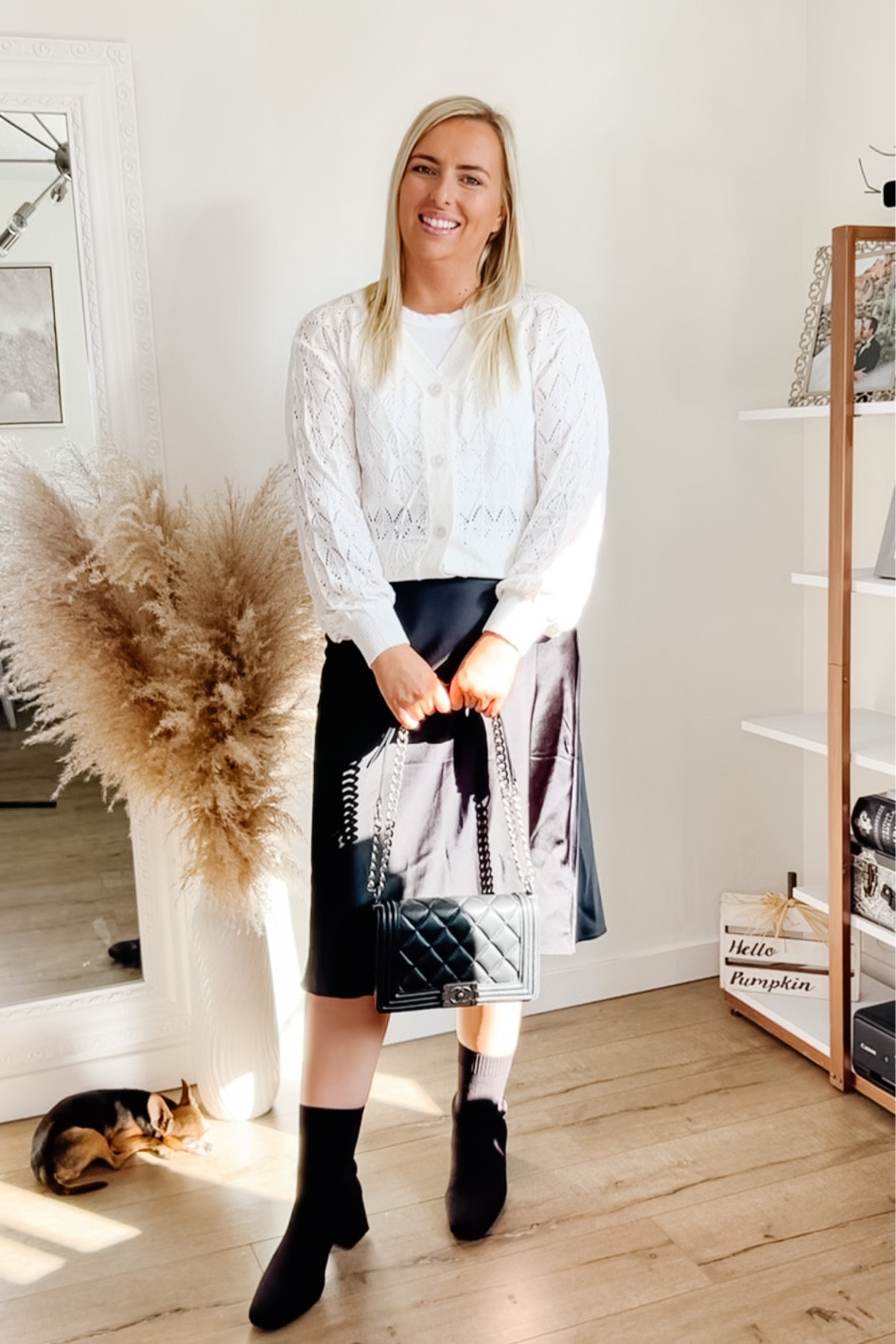 Midsize outfit. 
Fall outfit. 
Teachers outfit. 
Cardigan. 
Dressy outfit. 
Size 12 outfit. 
Size 10 outfit. 
Silk skirt. Slip skirt. 
Amazon outfit. 
Amazon style. 
Amazon skirt. 
Amazon cardigan  

Size large in all!


#LTKstyletip #LTKmidsize #LTKfindsunder50