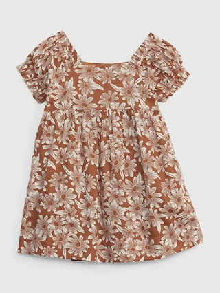 Baby Puff Sleeve Babydoll Dress | Gap (US)