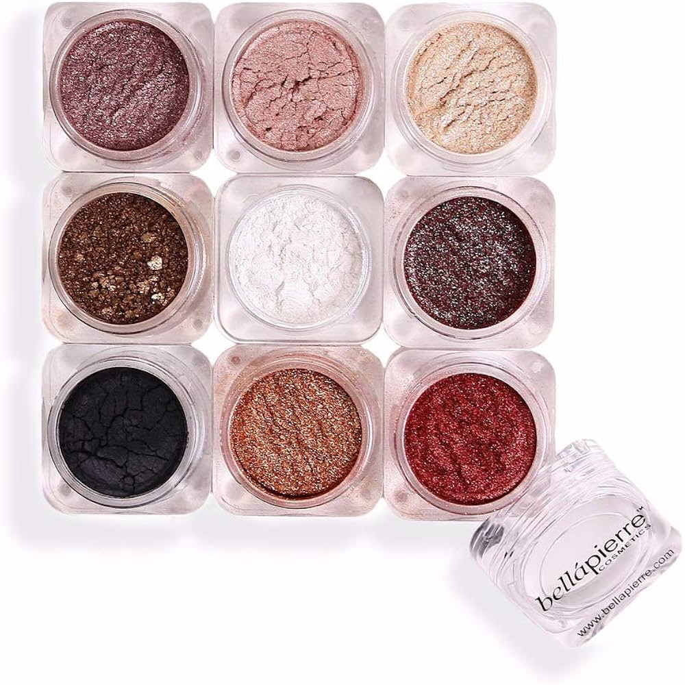 Bellapierre Shimmer Powder 9 Stack | Paraben Free | Vegan & Cruelty Free | 9 Count - Bella | Amazon (US)