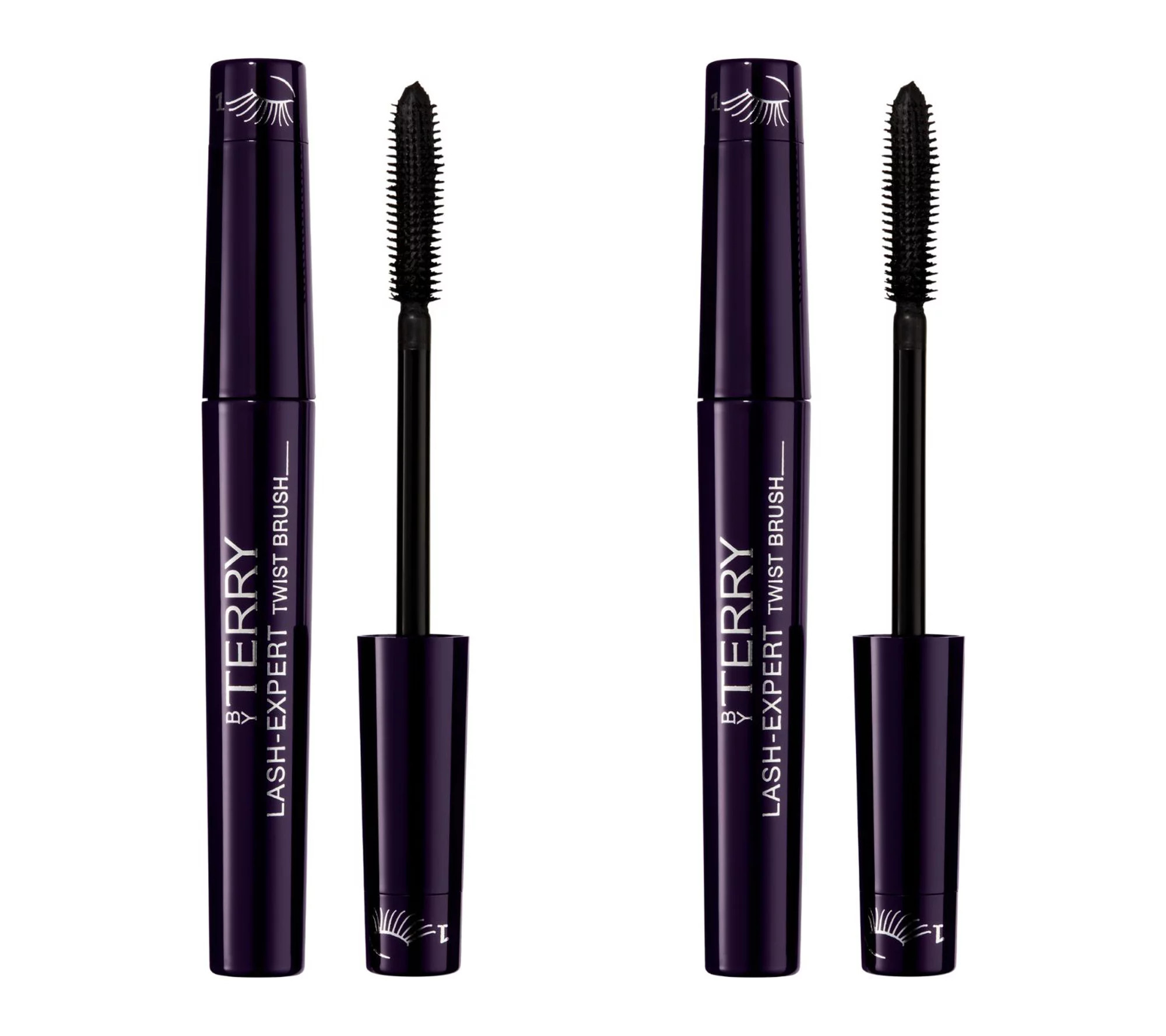 By Terry Lash-Expert Twist Brush Mascara Duo | QVC