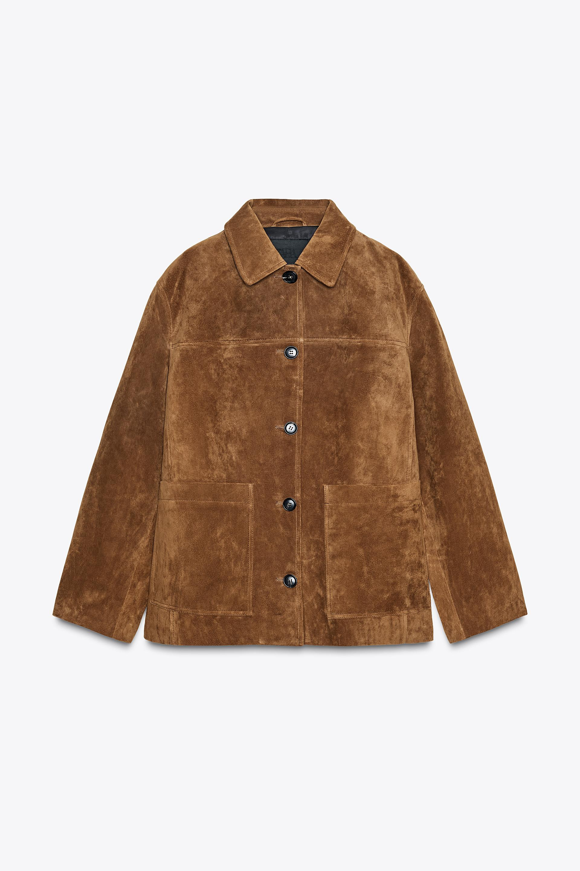 SUEDE LEATHER JACKET ZW COLLECTION LIMITED EDITION | Zara US