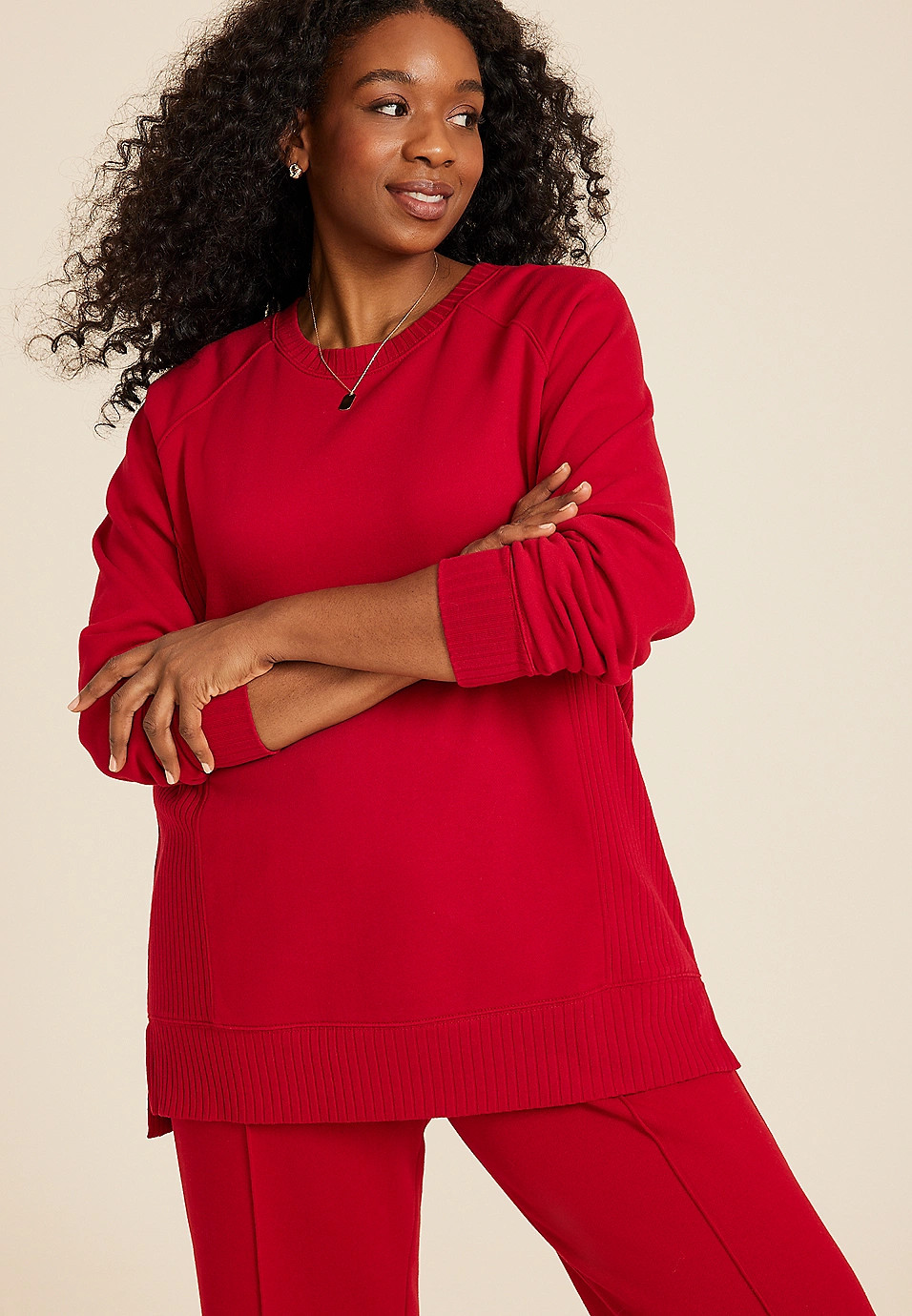 Plus Size Willowsoft Sweatshirt | Maurices