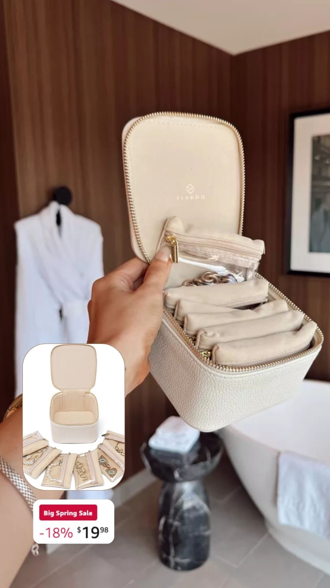 This jewelry case is on sale right now from Amazon!! 

Travel, watchnow, vacation, travel essentials, Katy roach

#LTKSaleAlert #LTKTravel #LTKSeasonal