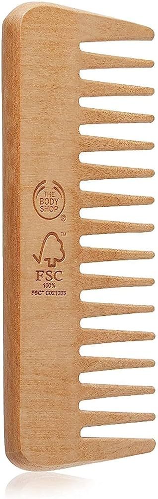 The Body Shop 1094667 Detangling Comb, Bamboo, 5.5", 0.001 Oz | Amazon (US)