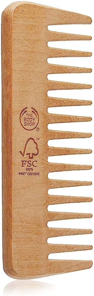 The Body Shop 1094667 Detangling Comb, Bamboo, 5.5", 0.001 Oz | Amazon (US)