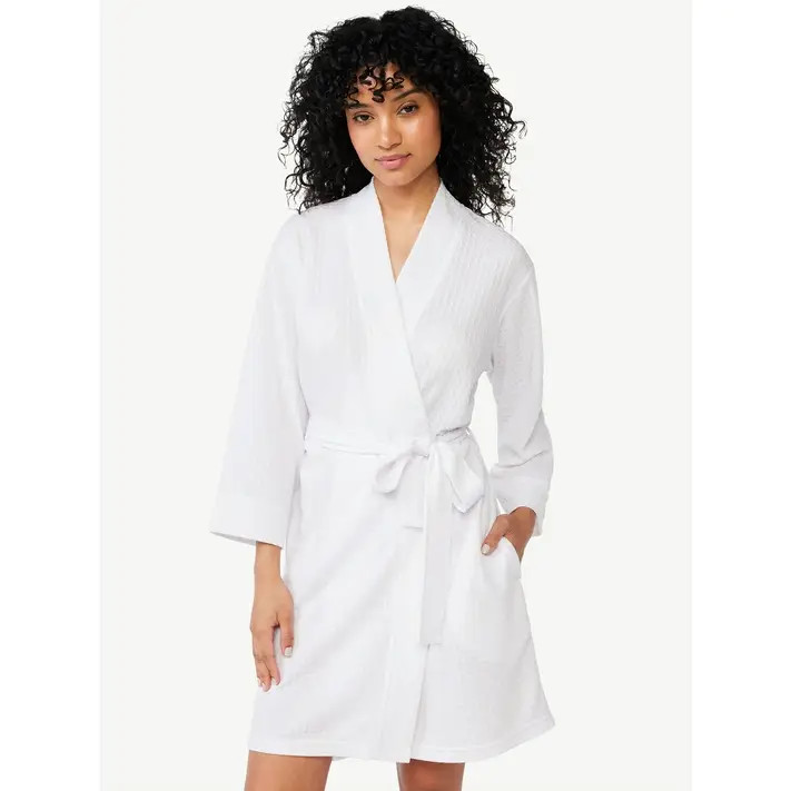 Joyspun Women's Waffle Knit Wrap Robe, Sizes S to 3XL | Walmart (US)
