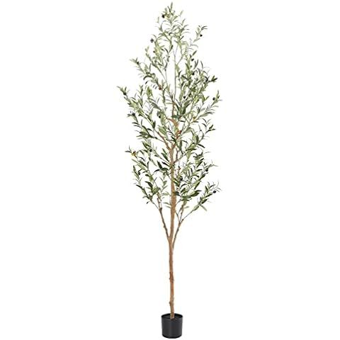 Kazeila Artificial Olive Tree 6FT Tall Faux Silk Plant for Home Office Decor Indoor Fake Potted T... | Amazon (US)