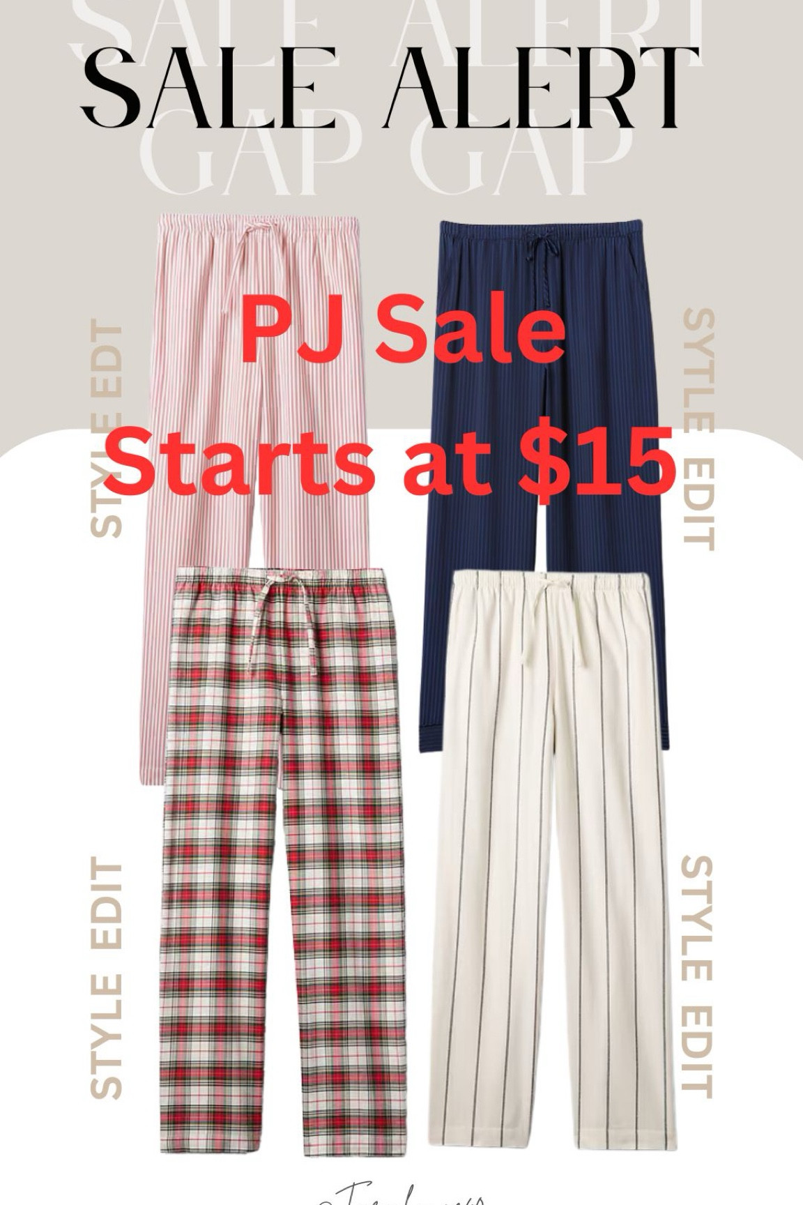 SALE ‼️Sleep pants starting at $15👖Hurry 🏃‍♂️