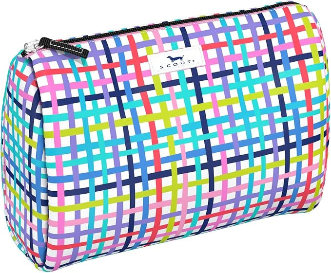 Amazon.com: SCOUT Packin' Heat - Large, Water-Resistant, Zip Close Makeup Bag for Women- Toiletry... | Amazon (US)