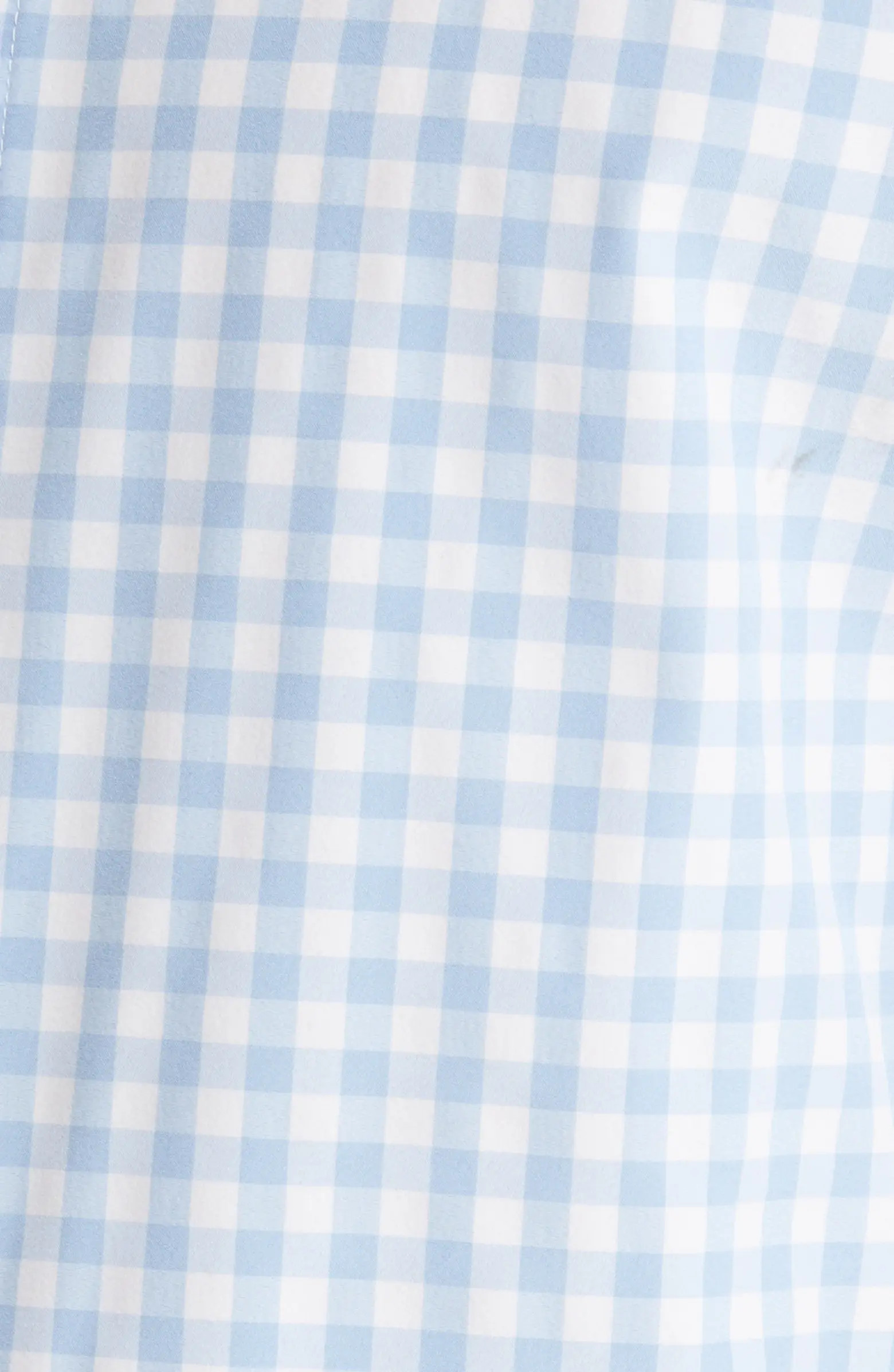 Men's Leeward Trim Fit Gingham Performance Button-Up Shirt | Nordstrom