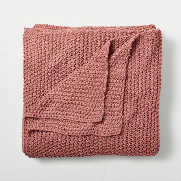 Chunky Knit Bed Blanket - Casaluna™ | Target