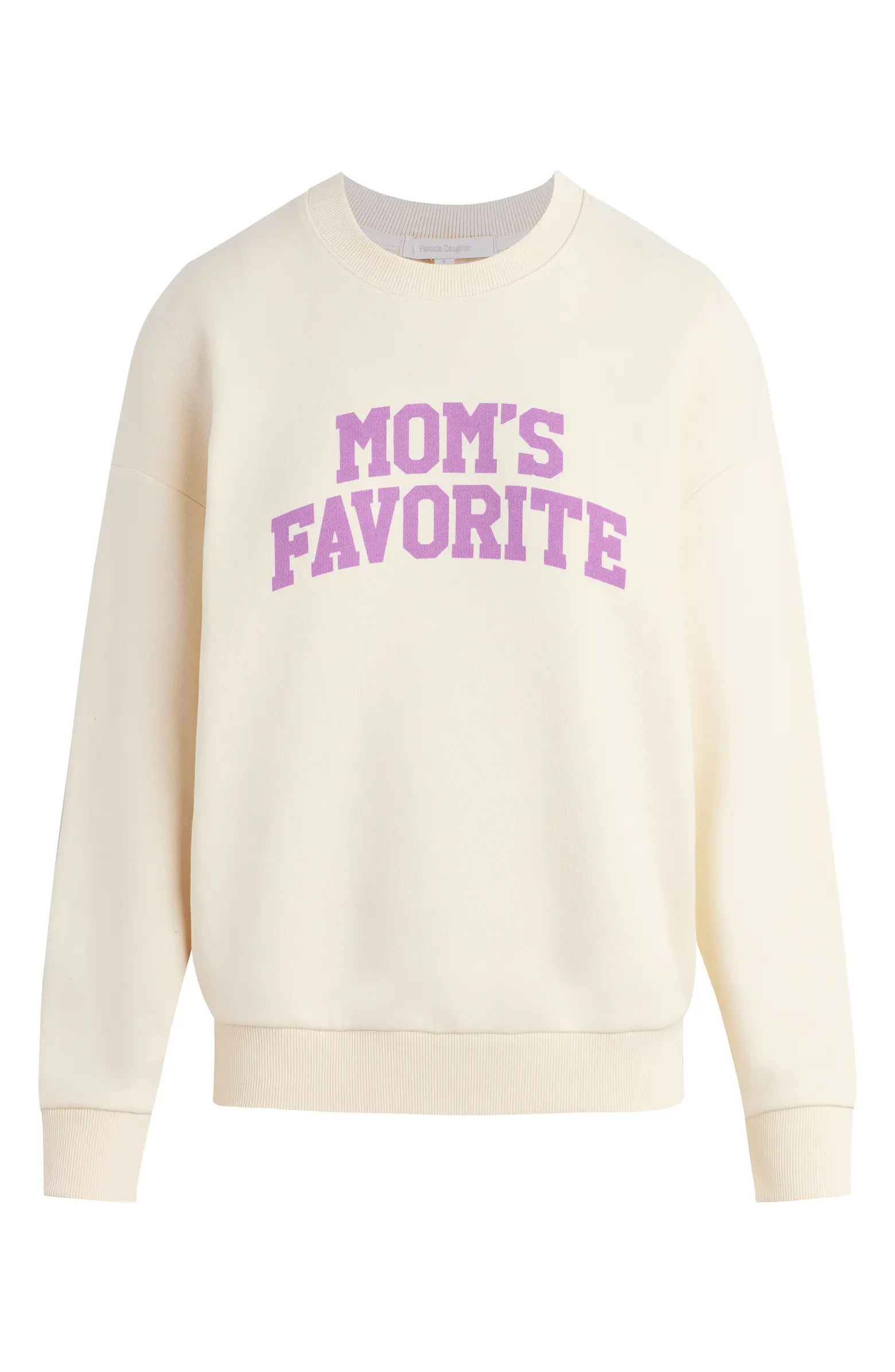 Mom's Favorite Cotton Graphic Sweatshirt | Nordstrom