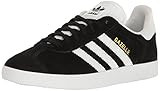 adidas Originals Women's Shoes | Gazelle Sneakers, Black/White/Metallic Gold, (9 M US) | Amazon (US)