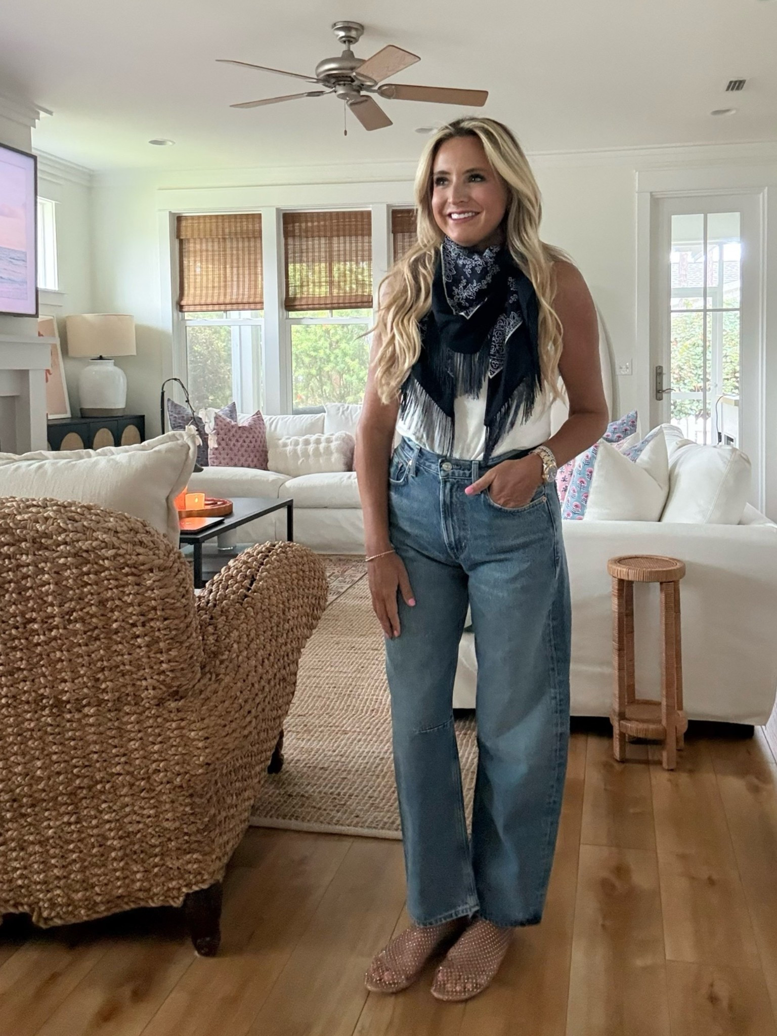 Loving this bandana trend 🤩

#LTKootd #LTKSeasonal #LTKOver40