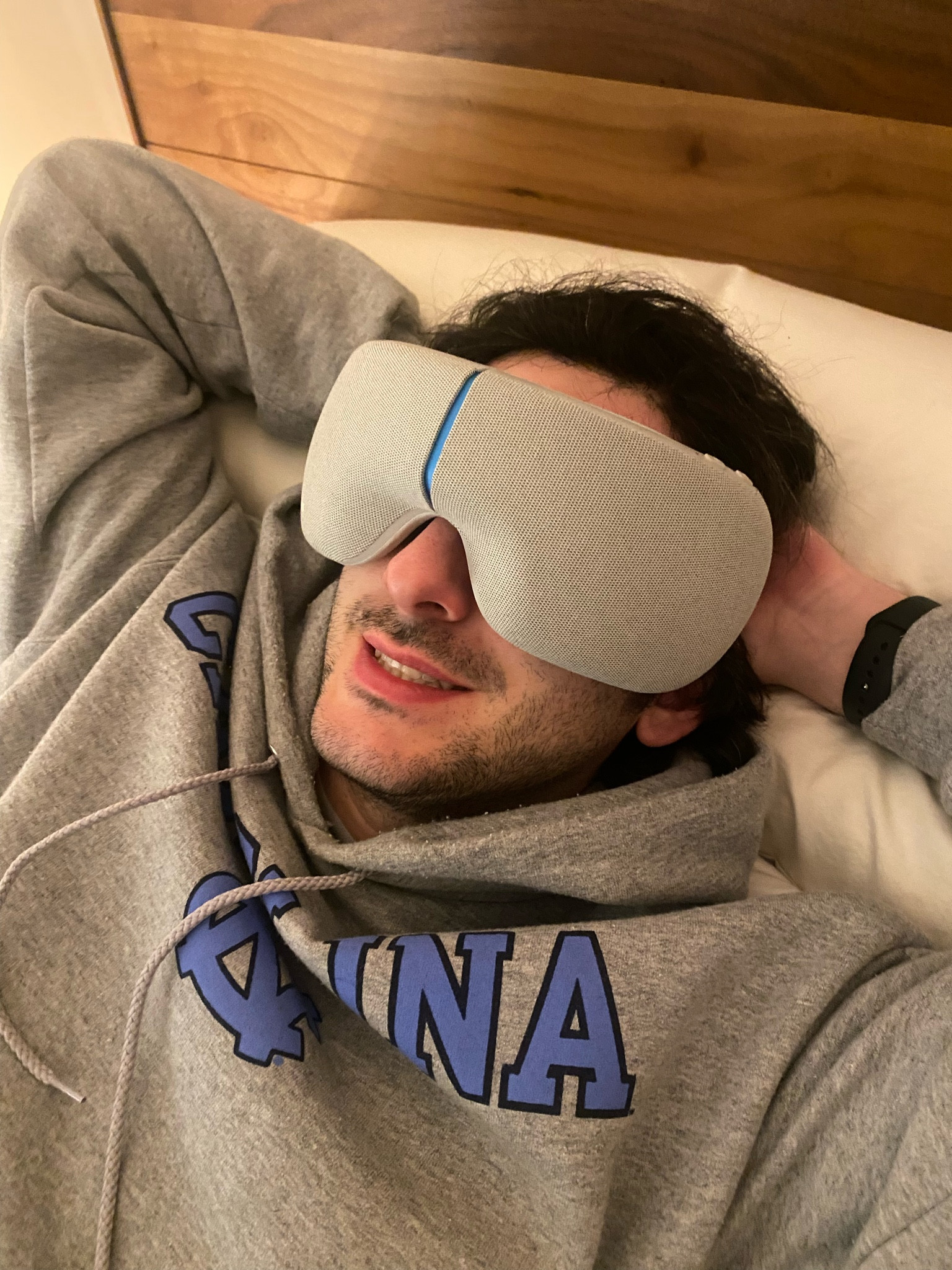 the best gift for someone who has everything- they heat and massage your eyes and temples to help relax you. They’re the best when you have a headache- and they’re on sale now :) 

#LTKGiftGuide #LTKCyberWeek #LTKMens