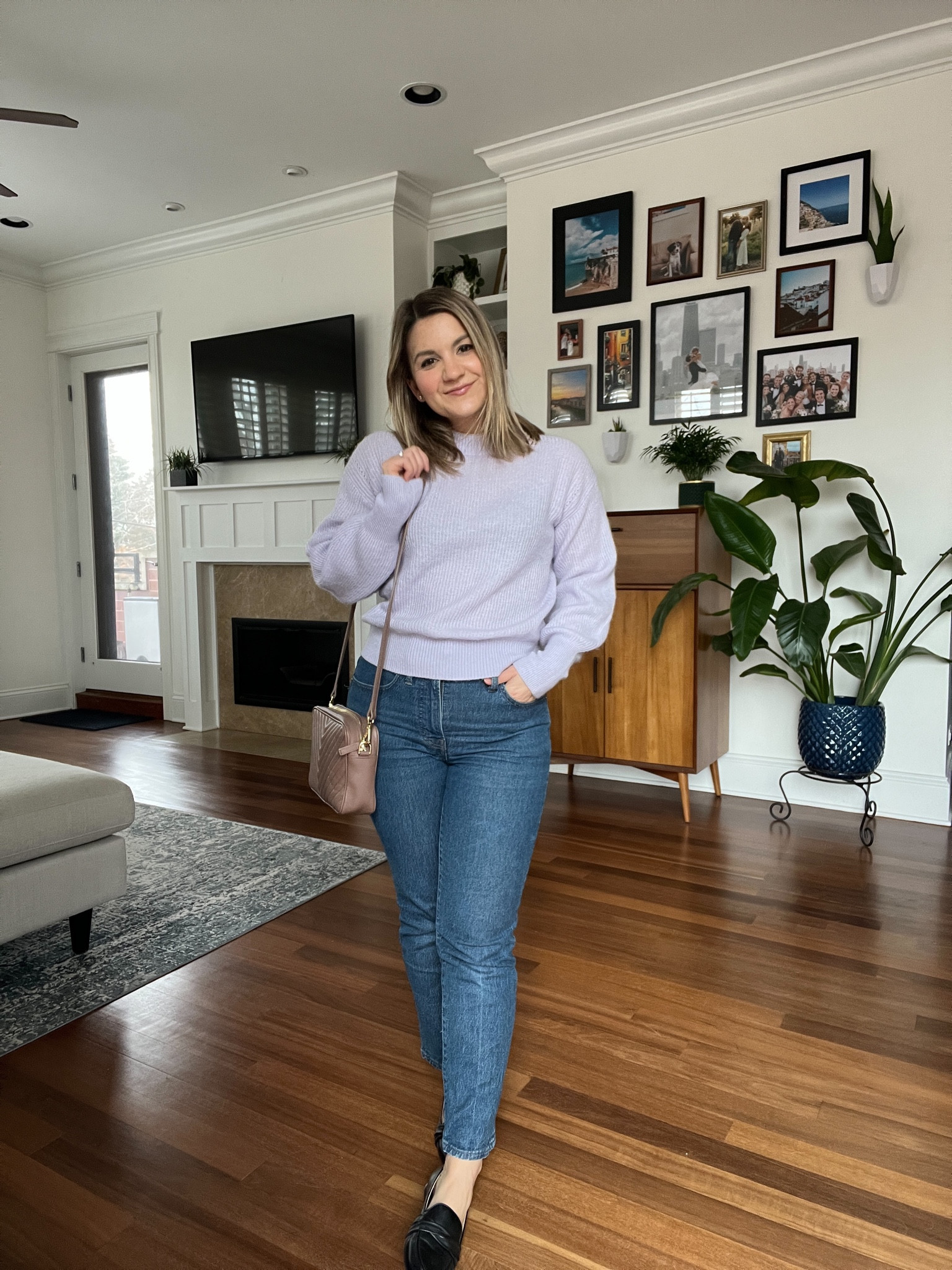 Alpaca sweater for just $50! I got a small for a slouchy fit.

#LTKunder50 #LTKunder100 #LTKworkwear