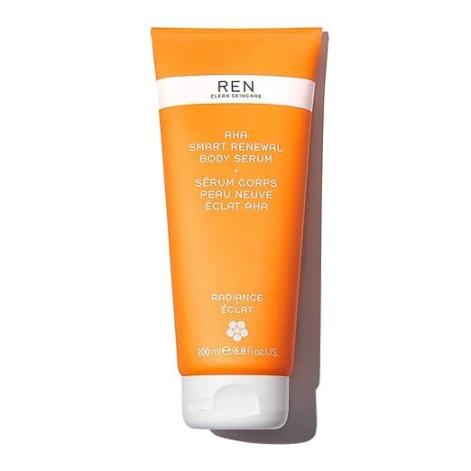REN Clean Skincare - AHA Smart Renewal Body Serum - Exfoliating and Hydrating Skincare Serum, 6.7... | Amazon (US)