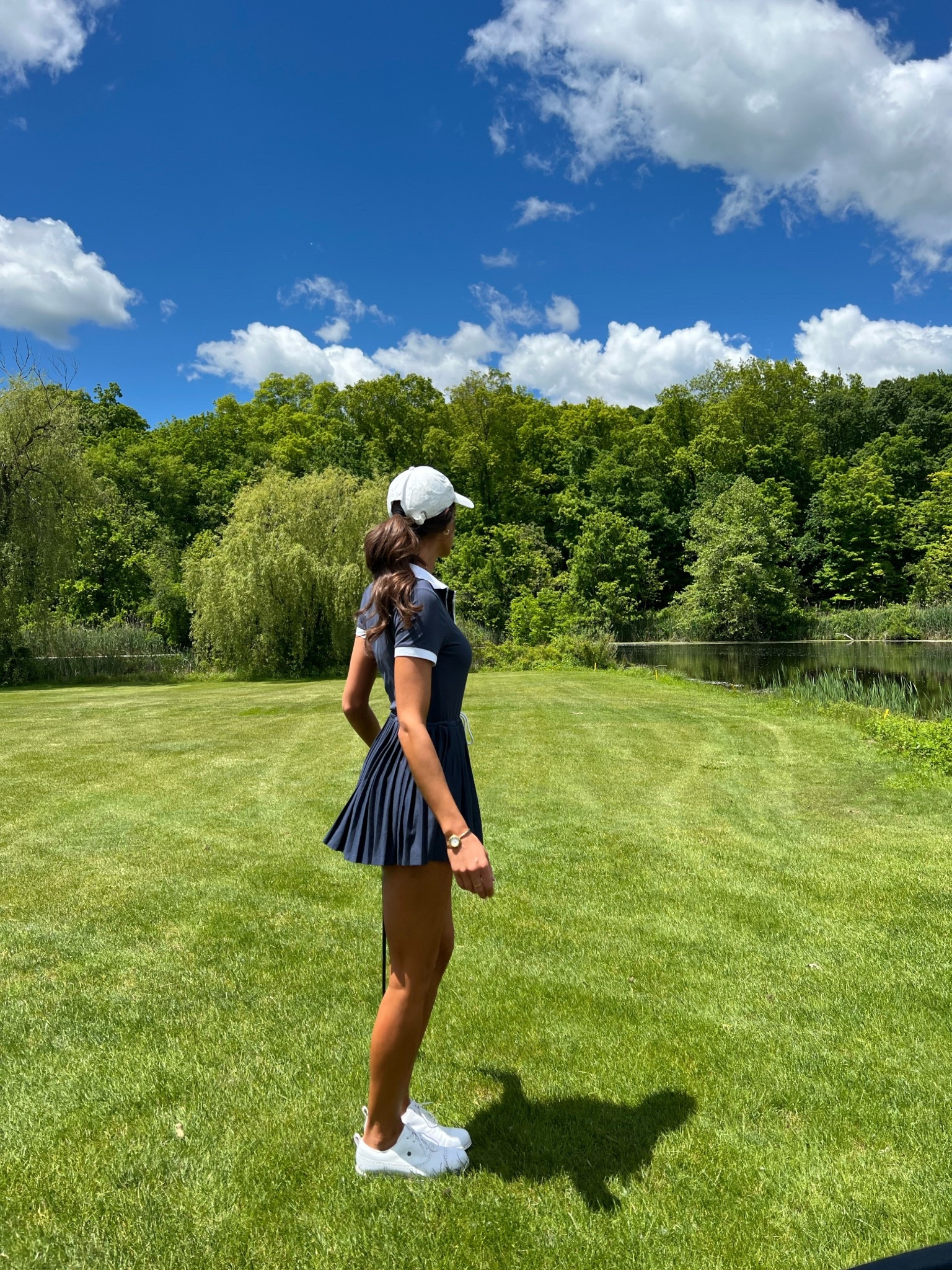 Cutest golf dress! Wearing xxs

#LTKActive #LTKSeasonal #LTKSummerEdit