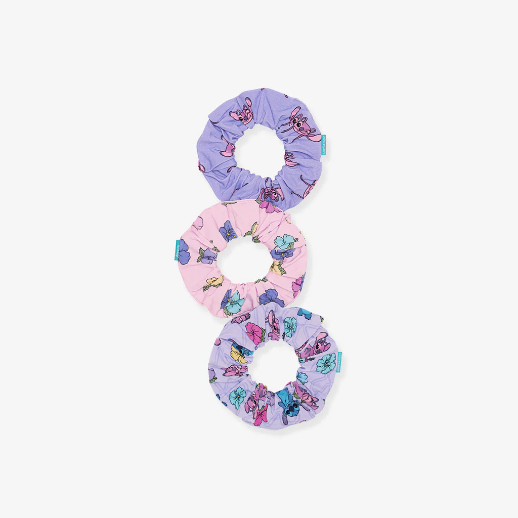 Experiment 624 Purple Girls Scrunchie Accessory Set | Disney Tropical Angel | Posh Peanut
