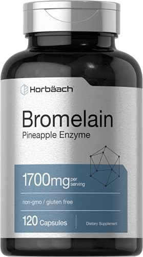 Amazon.com: Bromelain 1700 mg | 120 Capsules | Supports Digestive Health | Pineapple Enzyme Suppl... | Amazon (US)