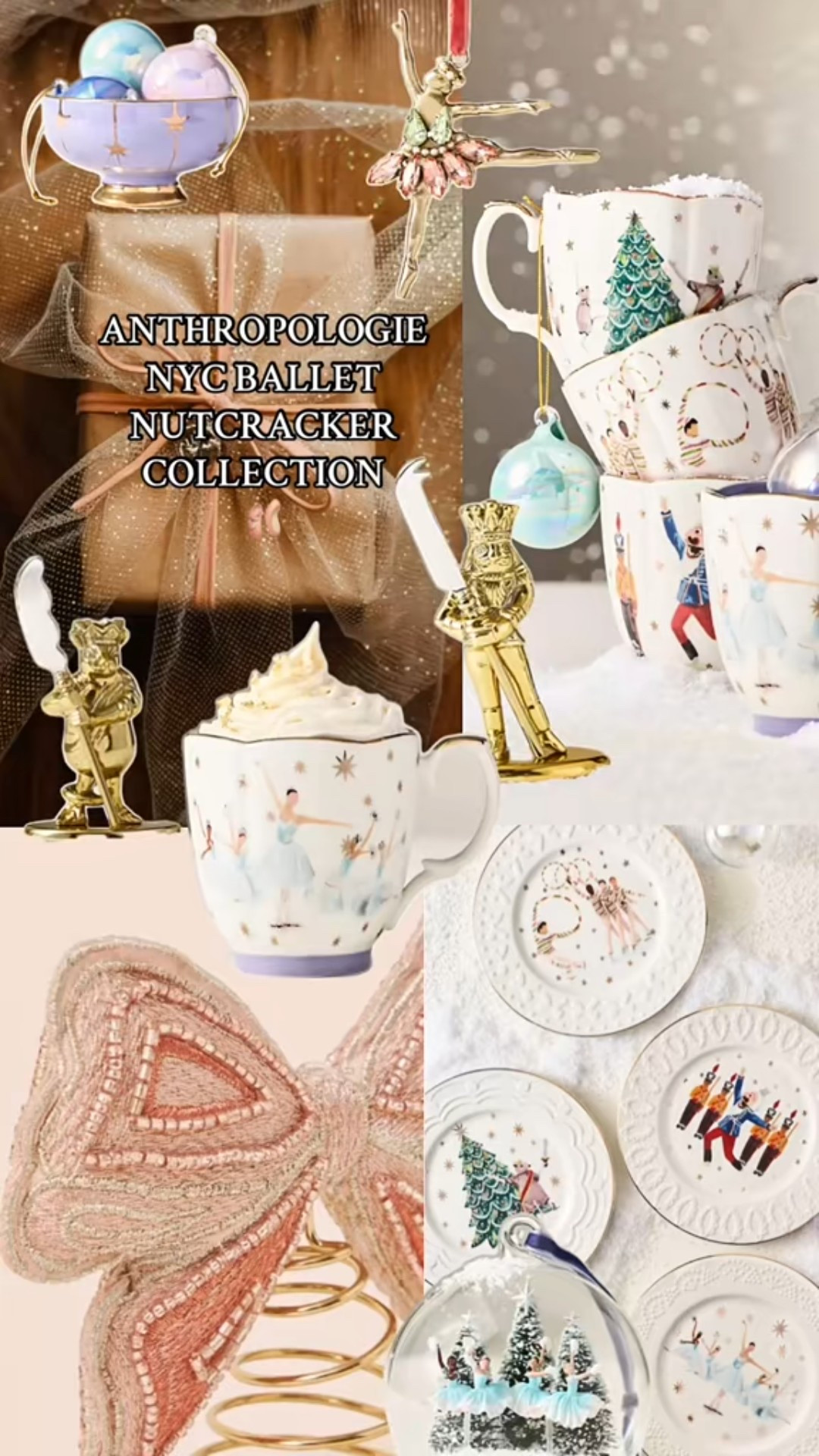 HOW DREAMY IS THIS ANTHROPOLOGIE NYC BALLET COLLECTION ??? 💭🩷🩰❄️

#LTKGiftGuide #LTKHome #LTKHoliday