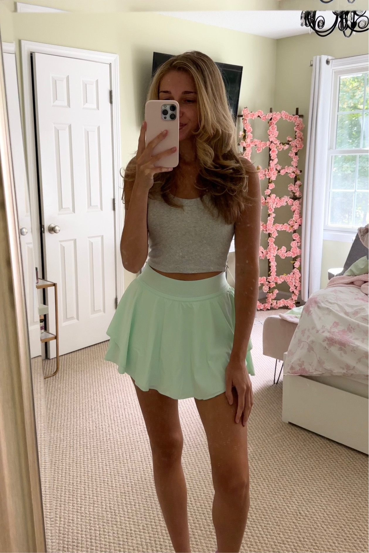 Lululemon tennis / golf skirt with built in shorts and pockets. ON SALE! 

#LTKfitness #LTKfindsunder50 #LTKSale