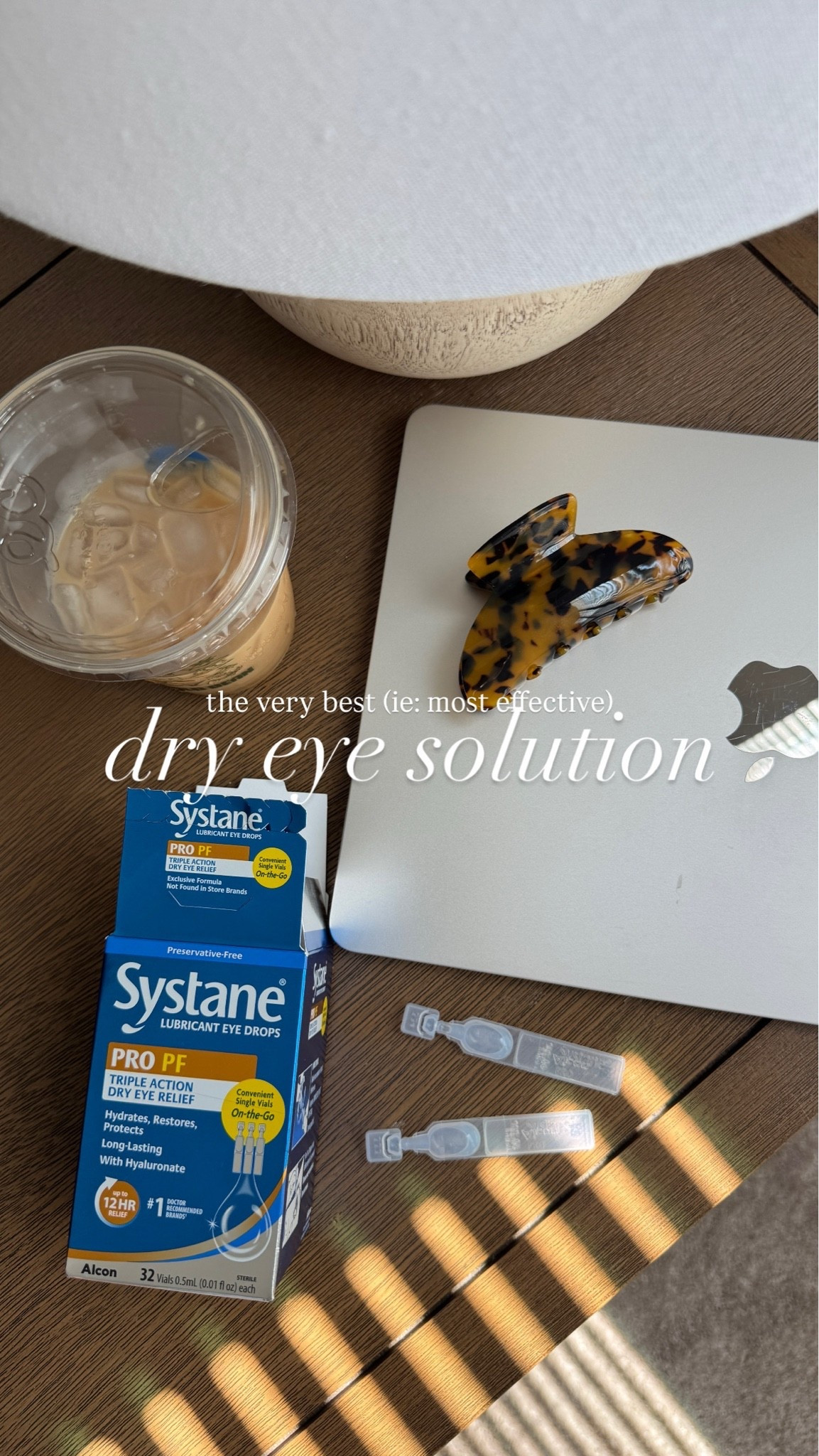 Dry eyes no more thanks to @systane.us PRO Preservative Free Lubricating Eye Drop Vials. I got mine recently from @target and they've been so helpful when my eyes get tired from too much screen time. #ad #Systane #eyecare #dryeye #target