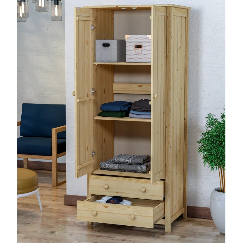 Grimsby Solid Wood Armoire | Wayfair North America