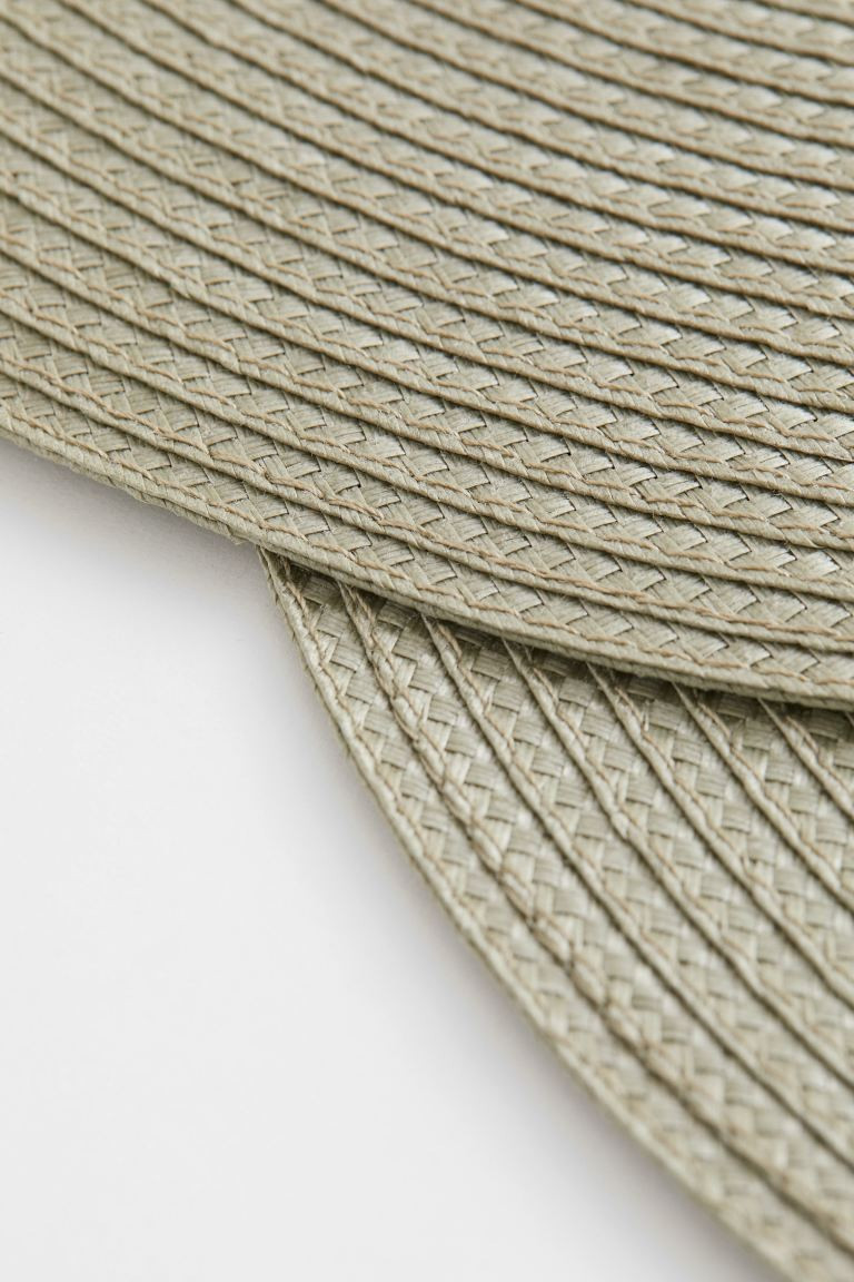 2-pack Round Placemats | H&M (US + CA)