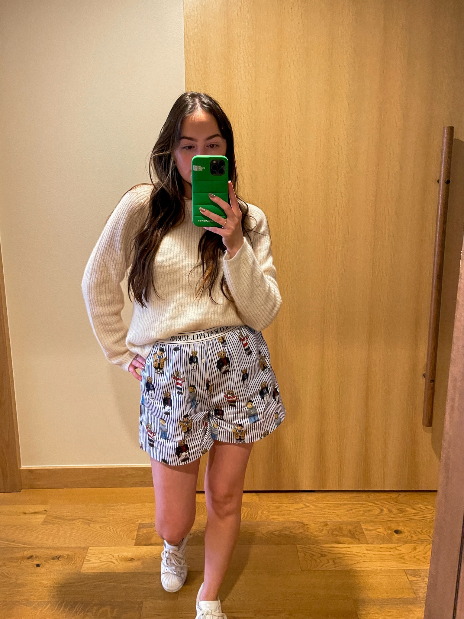 Ralph Lauren bear boxer short spring and summer outfit 

#LTKU #LTKSeasonal #LTKstyletip