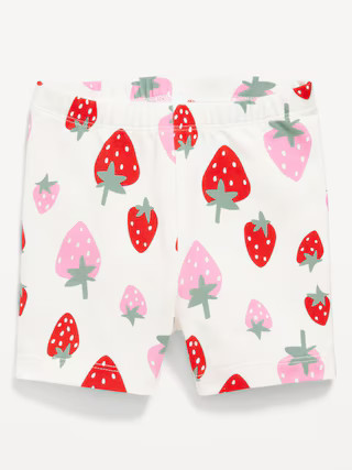 Printed Biker Shorts for Toddler Girls | Old Navy (US)