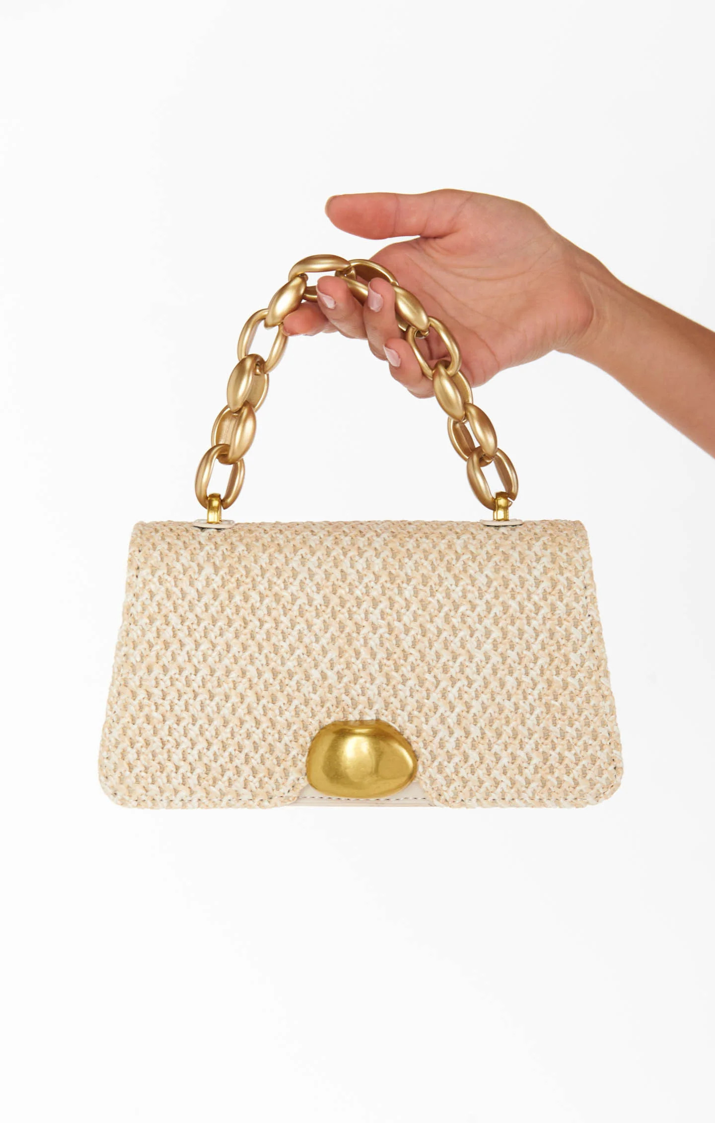 Agnes Woven Bag ~ Beige | Show Me Your Mumu