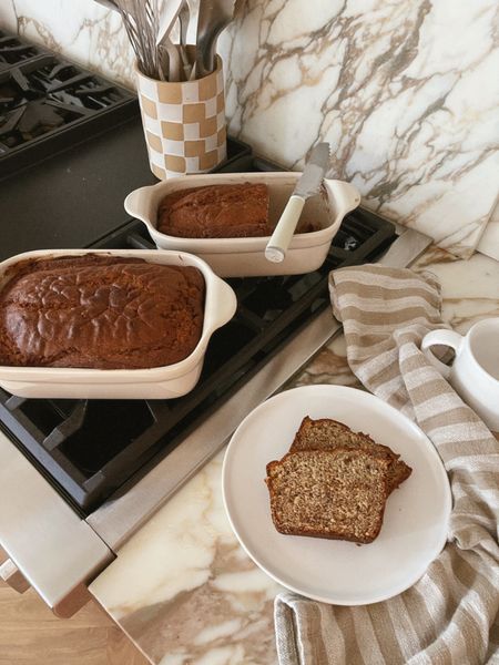 Love this bakeware set for all our banana bread making. Would make a great gift for Valentine’s Day! Kitchen decor. Cella Jane  

#LTKGiftGuide #LTKhome #LTKstyletip
