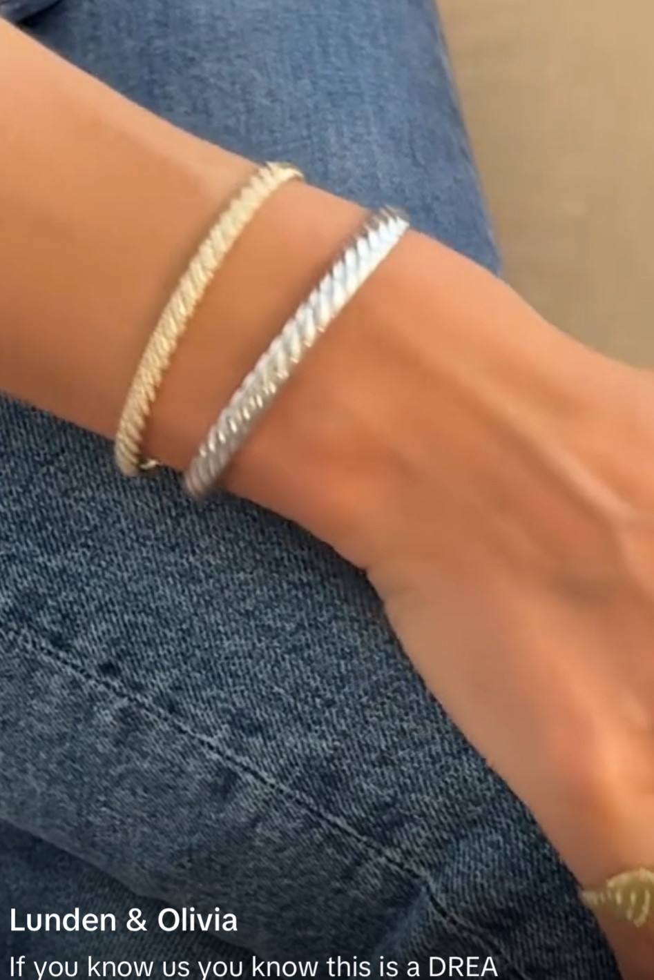 Lunden and Olivia x David Yurman 🤎✨


#davidyurman #dupe #dydupe #jewels
#jewelry #ovaldiamond #diamond #gold #mixedmetals #alv #timeless #coastal
#OliviaAndLundenRoseWedding
#PerfectEnsemble #LundenRoseStallings #EverydayJewelry #ElegantDesigns #MinimalistStyle #erastour #oliviaandlunden #barbie #babyshower
#TrendyFootwear #lundenandolivia #oliviastallings #lundenstallings #wlw
#LundenAndOlivia #StallingBachelorette
#BennettStallings #BrideAndBride #FutureMrsStalling #BacheloretteVibes
#PreWeddingCelebration #taylorswift 
#BridalFashion #BrideStyle 
#LundenOliviaLove #pridemonth 
#oliviastallings #lundenrose
#lundenrosestallings #ozempic
#lundenandliv #lgbtq 
#oliviaandlunden #inspo #lagos 
#everydayjewlry
#davidyurman #silver 
#oliviabennett #fourthofjuly #fourthofjulyoutfitinspp
#Bracelet #gold #golddetails #thatgirl #oliviabennettstallings #accessories 
#pride #wlw #influenced #thesearchexpert #cleangirl #allegrashaw #timelessstyle #timeless #oldmoney #pinterestinspo #falldecor #fallfashion #classygirl#LTKxPrimeDay #coastalgrandma #sofia #sophia 
#mejuri #mejurie #danitygold 
Wedding Guest
Fall Outfits
Teacher Outfits
Living Room
Fall Decor
Fall Dresses
Midsize 
Halloween
Fall Dresses
Bedroom
Country Concert

#LTKunder100 #LTKstyletip #LTKSeasonal